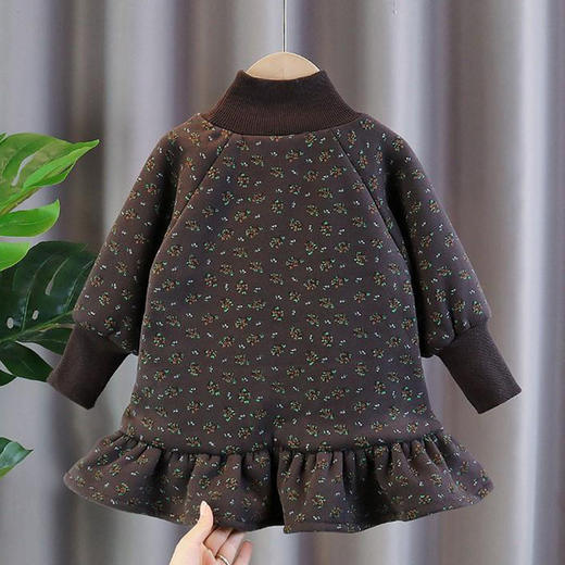 裁缝学苑TS04女童插肩袖卫衣裙纸样儿童高领裙子童装上衣服装打板 商品图4