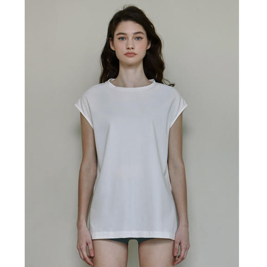 跃牌【洛水之神系列】瑜伽服无袖背心宽松开叉罩衫HN95 商品图5