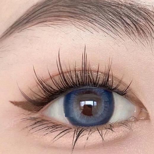 Yukicon【克莱因蓝】日抛 玛丽苏漫眼蓝 氛围水光玻璃珠 商品图1