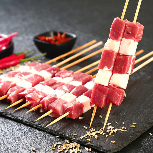 额尔敦 羔羊肉串原味400g（20串） 商品图5