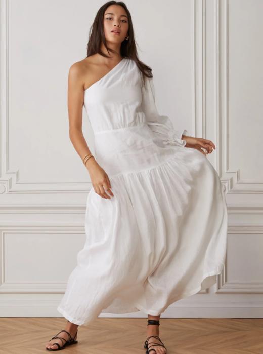 GYRE - Elena Dress - White - 女装 - 连衣裙 - 白色 商品图0