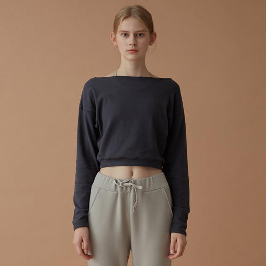 跃牌【洛水之神系列】两穿V领瑜伽服长袖瑜伽罩衫HN72 商品图1