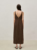 Viktoria Chan | SS23103 Tine U neck dress [ U领无袖连衣裙 棕 ] 商品缩略图3