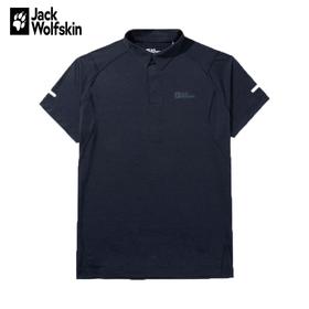 【自营】JackWolfskin/狼爪  T恤男23夏新品户外透气快干POLO衫短袖 5823011