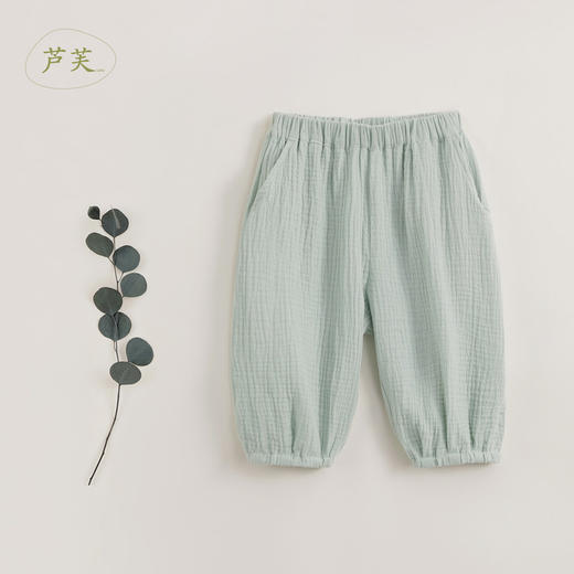 【马克珍妮 芦芙】新款夏装女童纯棉灯笼裤 女童裤子230837 商品图1