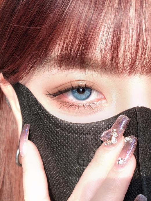 日抛 bollycon 艾莎冰蓝 好好看啊 10片 含硅水凝胶 日抛无售后 商品图8