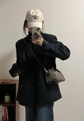 TORY BURCH汤丽柏琦 TB T MONOGRAM迷你提花酒桶包波士顿包