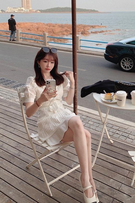 金蘑菇菇【软妹的夏天】小裙裙大合集短袖气质仙女连衣裙 商品图5