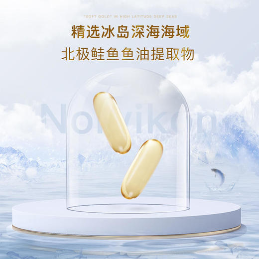 诺维肯Norvikon 深海鱼油胶囊 商品图3