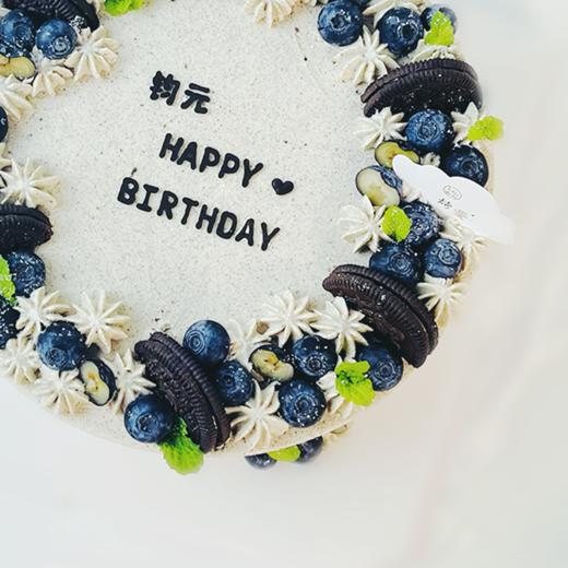 烤爱·生日蛋糕系列·奥利奥·蓝莓巧克力奥利奥·聚会生日节日【仅限深圳同城配送】 商品图2