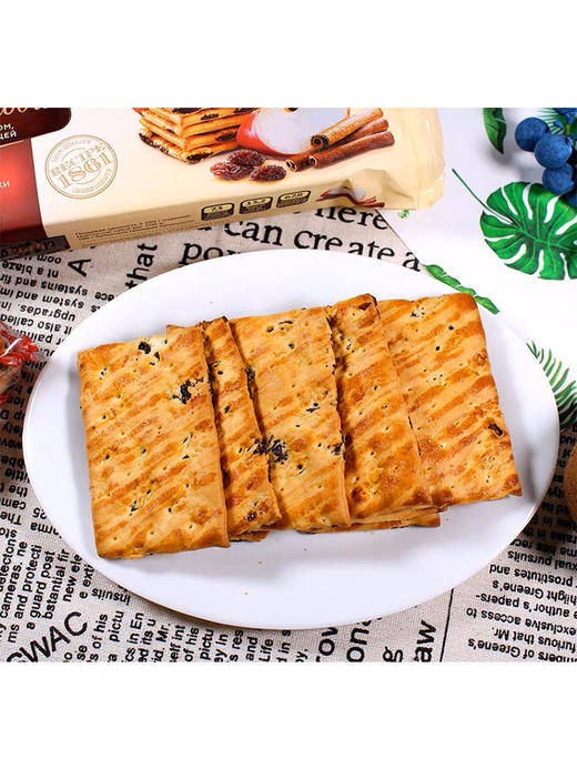 拉迈尔韧性饼干葡萄味180g 商品图3
