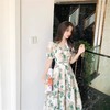 法式赫本风碎花连衣裙女夏2023新款可盐可甜收腰甜美气质茶歇长裙 商品缩略图2