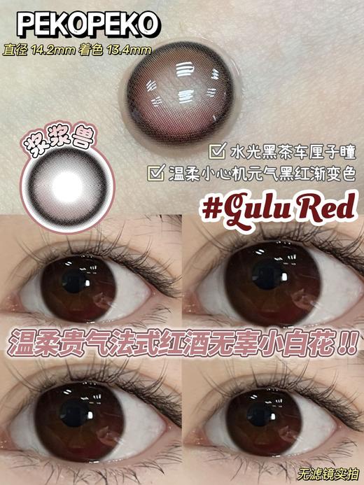 正品半年抛 Pekopeko系列 浆浆兽美瞳 直径14.2着色直径13.4 韩国 商品图6