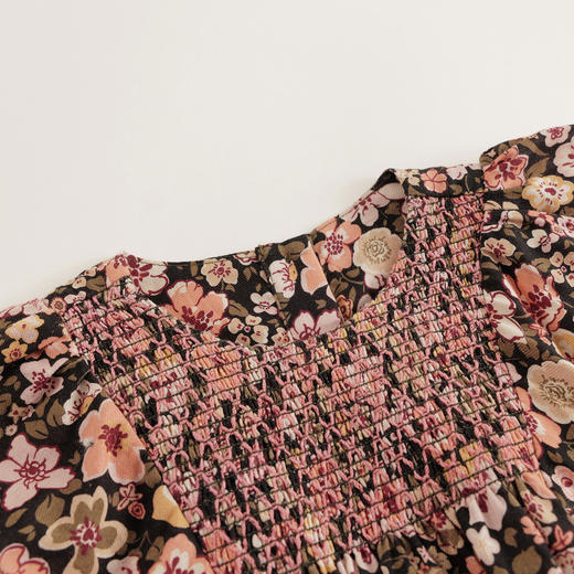 【马克珍妮 芦芙】夏装新款 女宝宝蝴蝶袖纯棉连体衣230781 商品图2