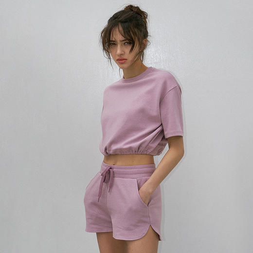 跃牌【洛水之神系列】夏季户外跑运动短袖瑜伽上衣宽松休闲T恤HN109（无胸垫） 商品图0