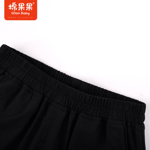 棉果果夏季新品男童男宝弹力梭织七分裤裤子M212201323274 商品图2