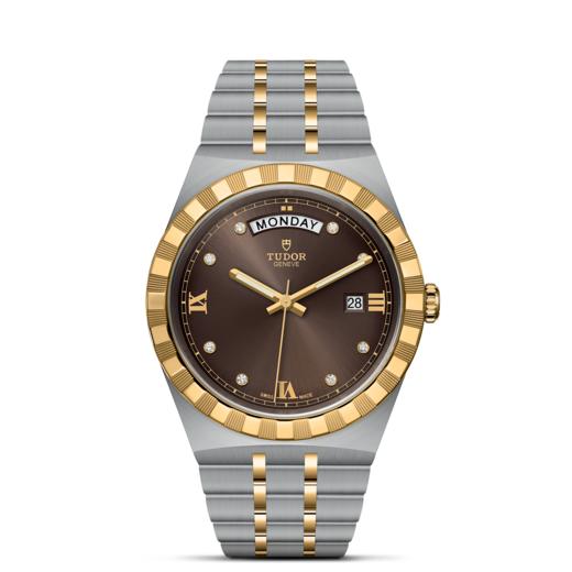 帝舵皇家系列 | 钢表壳,直径41毫米,镶钻表盘 商品图1