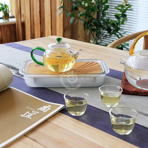 璃海匠心-优雅玻璃茶具组6件套 商品图3