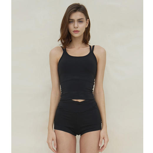 跃牌【洛水之神系列】美背防震运动短袖瑜伽服HN96 商品图1