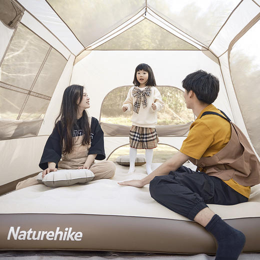 Naturehike挪客 | 辰景-C25内置泵PVC加高充气床垫 内置泵充气床垫户外露营帐篷便携式气垫床单人双人三人 商品图2