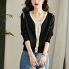 针织开衫女短款毛衣外套，外搭配裙子上衣洋气小衫CC-16-6629 商品缩略图7