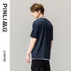 PINLI品立春季新款男士印花T恤圆领短袖体恤潮牌BG231111043 商品缩略图2