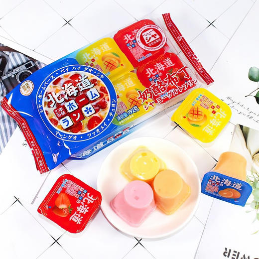 本垒北海道水果奶酪布丁480g 商品图0