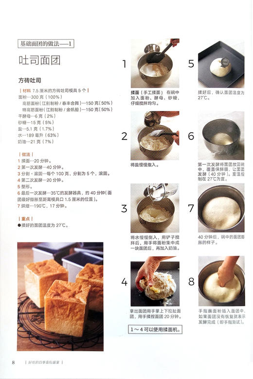 【简单、健康、美味、高颜值】家庭美食好助手（完美烘焙系列  全4册） 商品图5