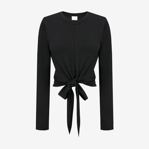 跃牌【洛水之神系列】ins新款长袖绑带瑜伽服跑步运动T恤HN70 商品图7