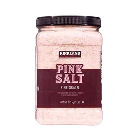 美国Kirkland喜马拉雅 已研磨玫瑰粉盐2.27KG(无碘)