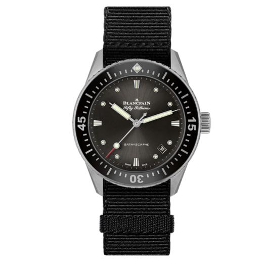 宝珀 Blancpain 五十噚系列自动机械腕表 5100B-1110-NABA 商品图0