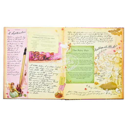 【中商原版】Fairyopolis: A Flower Fairies Journal 花仙子日记 英文儿童童书 商品图4