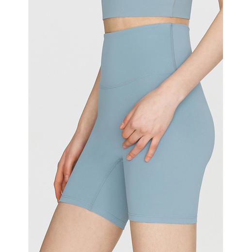 跃牌【洛水之神系列】高腰健身提臀无T四分瑜伽短裤HN89 商品图3