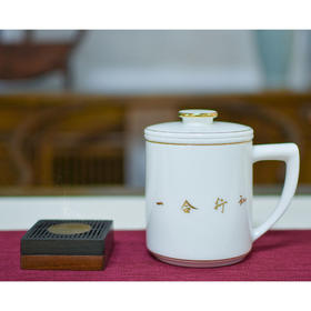 羽诗制造出品 心韵流芳套装香盒办公杯文创礼盒