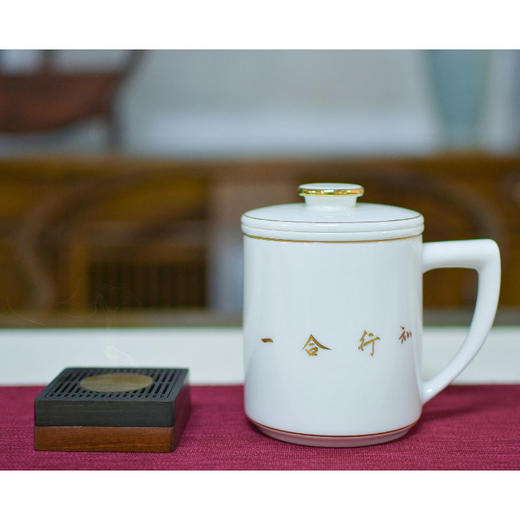 羽诗制造出品 心韵流芳套装香盒办公杯文创礼盒 商品图0