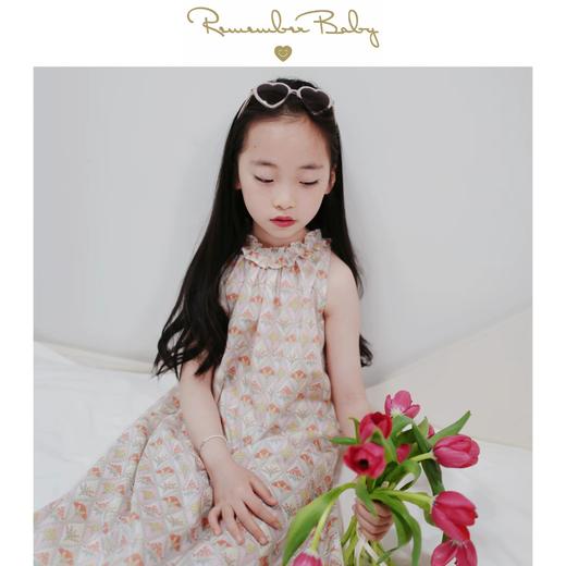 现货 / FLORAL HARLEQUIN | 英国百年品牌LIBERTY面料制 儿童款复古花束度假裙 / 成人款九分袖上衣 商品图0