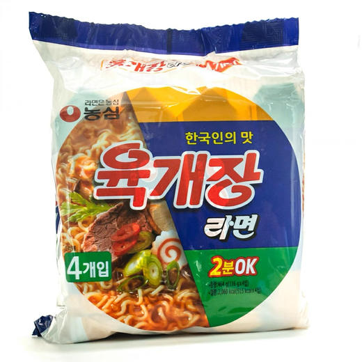 农心牛肉面四连包 商品图4