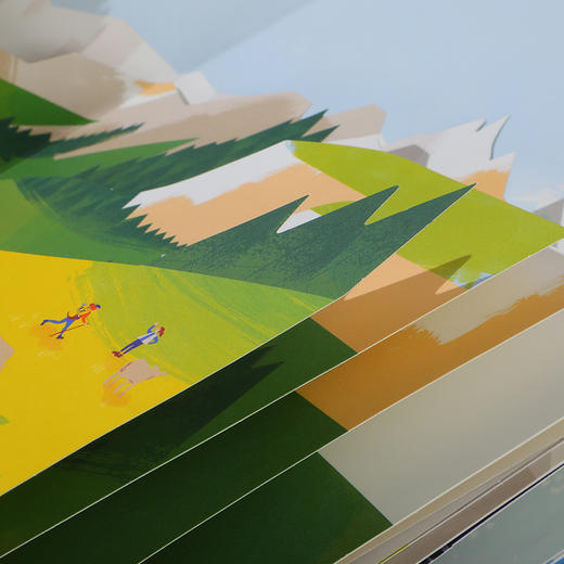 乐乐趣新书-最美地球绘本立体书 雪山和狼 商品图6