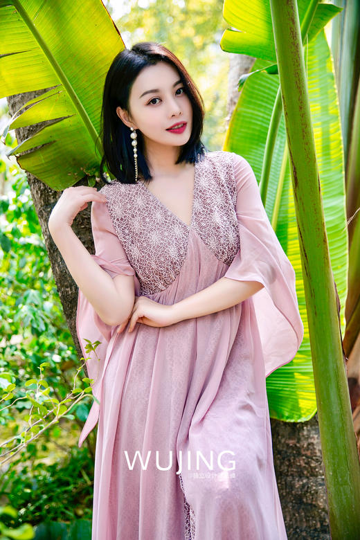 【雾境定制款】粉黛层叠飘逸仙女裙春夏秋穿三季! 2202119 商品图1