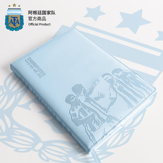 【三星冠军款】阿根廷国家队官方商品丨新款球星梅西笔记本记事本 商品图1