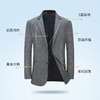【新款DDS】大依优型薄款西服商务休闲夹克外套男宽松加肥加大码男士上衣胖子 商品缩略图3