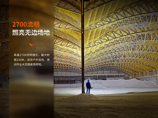 Fenix菲尼克斯HM71R头灯强光充电超亮21700电池长续航头戴工业灯 商品图2