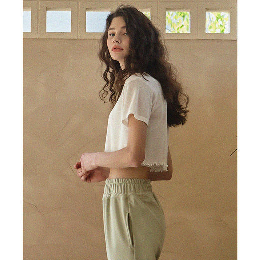 跃牌【洛水之神系列】透气速干宽松跑步短袖运动T恤HN99（无胸垫） 商品图4