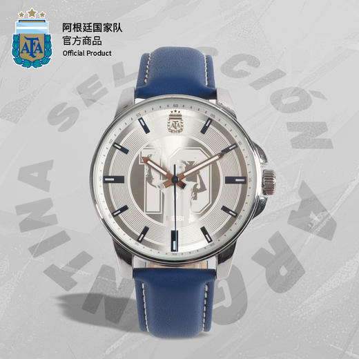 【三星冠军款】阿根廷国家队官方商品丨梅西印号手表时尚休闲腕表 商品图0