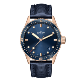 宝珀 Blancpain 五十噚系列自动机械男表 5000-36S40-O52A