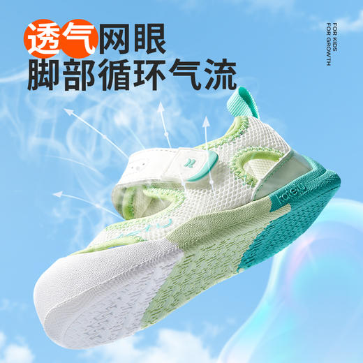 卡特兔婴儿学步鞋2025夏季新品宝宝鞋子防滑软底透气包头儿童凉鞋 商品图2