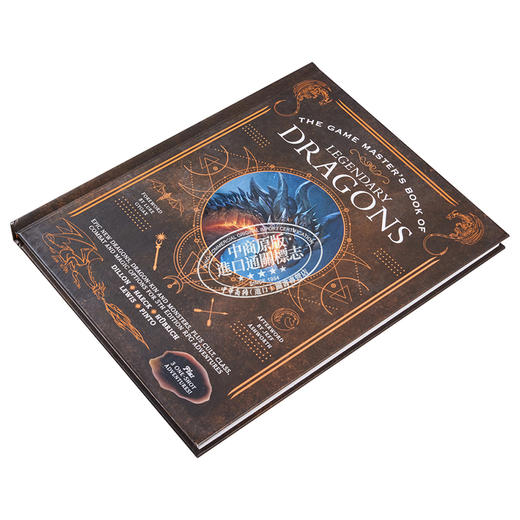 【中商原版】龙与地下城 游戏大师的传奇龙之书 龙族和怪物 英文原版 The Game Masters Book  Aaron Hubrich 商品图2