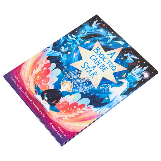 【中商原版】A Book, Too, Can Be a Star 马德琳·恩格尔的故事和时间的皱纹 英文原版进口 4到8岁 儿童绘本 Adelina Lirius 商品图2