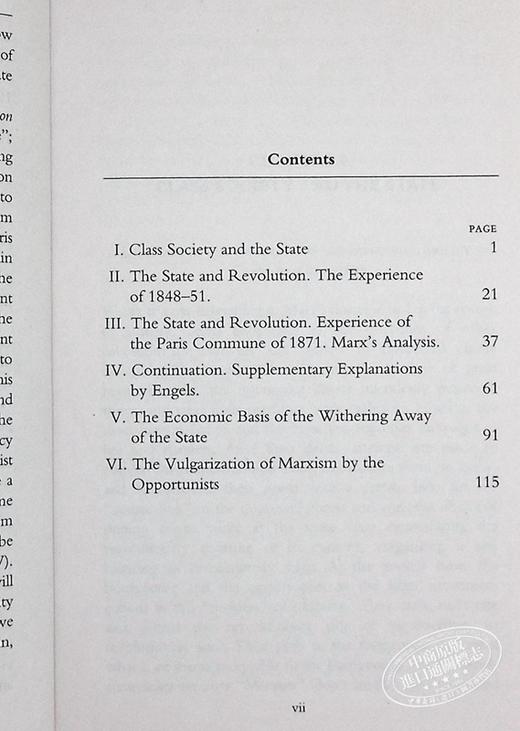 预售 【中商原版】国家与革命 英文原版 The State and Revolution 列宁 Lenin 商品图4