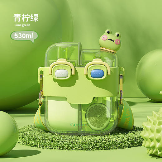 【大容量双饮杯！解锁水杯新用法】GIAVOS大容量便携塑料杯 高颜值分仓杯 儿童水杯 学生带吸管杯子-QQ 商品图7